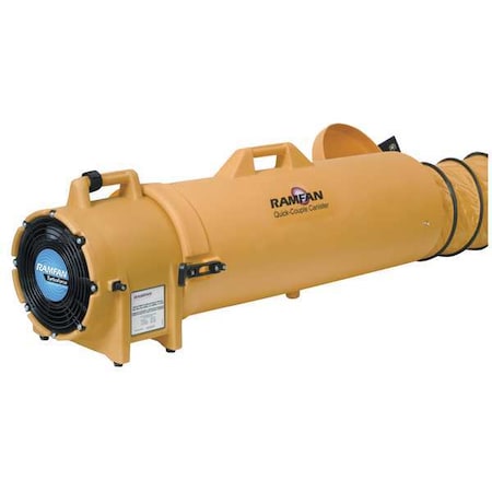 Conf.Sp. Fan, Axial, 8 In, 1/3 HP, 115V MPN:ED7015LAB