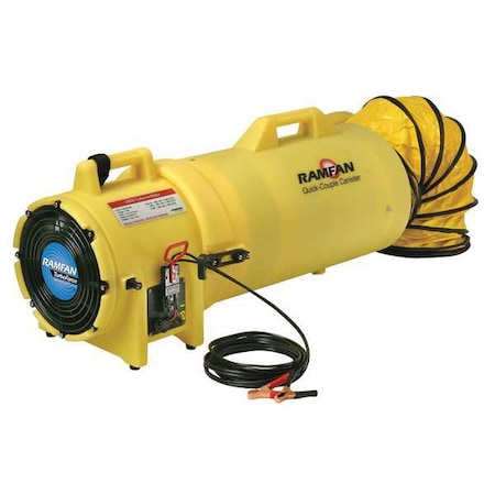 Conf.Sp.Fan, Axial, 25ft., 8In., Duct, 1/4HP MPN:ED9025