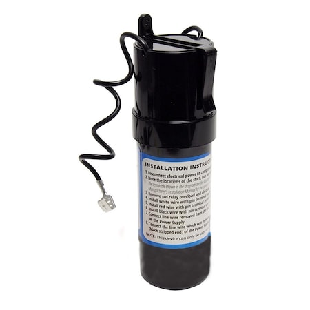 Ranco Rocket Hard Start Kit, 1/2 to 10 hp MPN:RSPP6