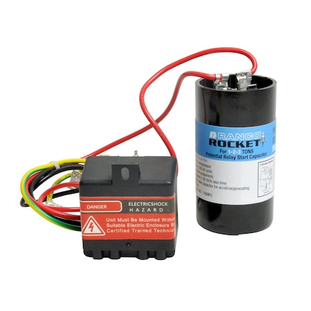 Ranco Rocket Hard Start Kit, 4 to 5 tons MPN:RSW3