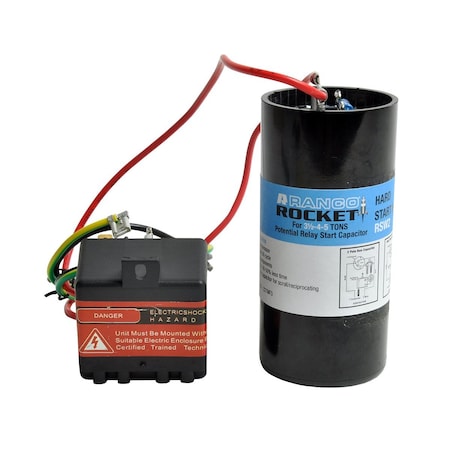 Ranco Rocket Hard Start Kit, 3.5 to 5 ton MPN:RSW2