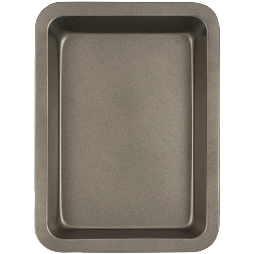Range Kleen B05BR Non-Stick 9 x 13 Inch Bake & Roast Pan - Baking, Roasting, Toasting - Dishwasher Safe - Gray, Black - Carbon Steel Body MPN:B05BR