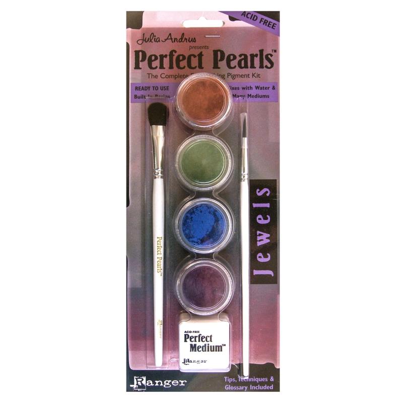 Ranger Perfect Pearls Complete Embellishing Pigment Kit, Jewels MPN:PPP16007