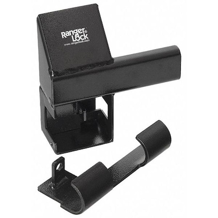 Padlock Guard, 9 in, Hardened Steel, Black MPN:RDSC-00