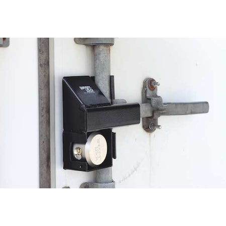 Padlock Guard, 9 in, Hardened Steel, Black MPN:RDSC-HP