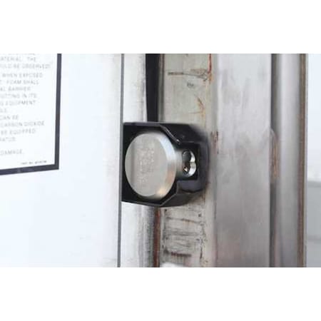 Padlock Guard, 2 in, Hardened Steel, Black MPN:RDSR-HP