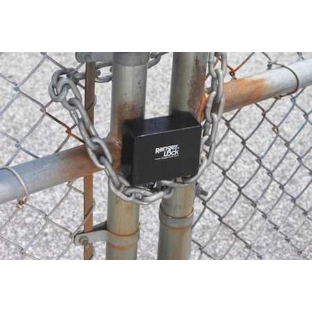 Padlock Guard, 3 in, Hardened Steel, Black MPN:RGCJ-1L