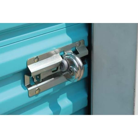 Padlock Guard, 3/4 in, Aluminum, Black MPN:RGDS-00