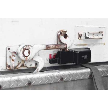Padlock Guard, 10 in, Hardened Steel, Black MPN:RGRU-0L