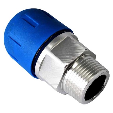 Strt, Aluminum, Comp. 3/4in, MNPT 1/2 in MPN:F1018