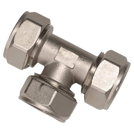 Tee, Brass, Comp 3/4