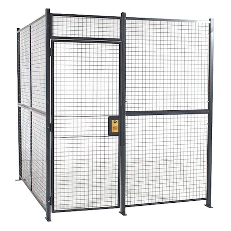 Welded Part Cage, 10ft.6inWx2inD, 2 Sided MPN:1020102W