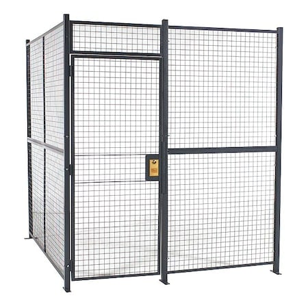 Welded Partition Cage, 10ft. 4inW, 4 Sided MPN:1020104W