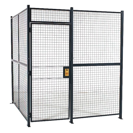 Welded Partition Cage, 16ft. 4inW, 4 Sided MPN:161648W