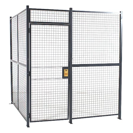 Welded Partition Cage, 16ft. 8inW, 2 Sided MPN:161682W