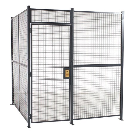 Welded Partition Cage, 8 ft. 6inW, 3 Sided MPN:810103W