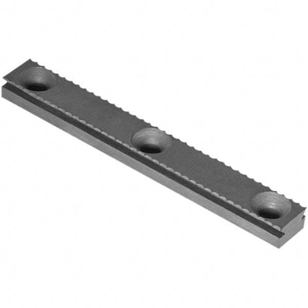 Vise Jaw Accessory: Serrated Dovetail Master Jaw Insert MPN:RWP-1050