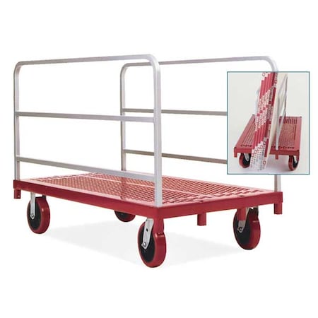 Panel Truck, 3200 lb. Cap, 54inL, 30inW MPN:3908