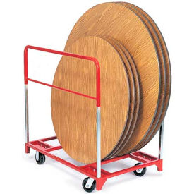 Round Folding Table Mover All Swivel 6