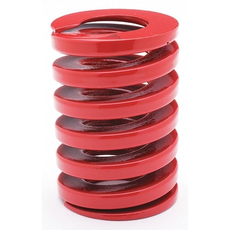 Die Spring, Red, Overall 3-15/16