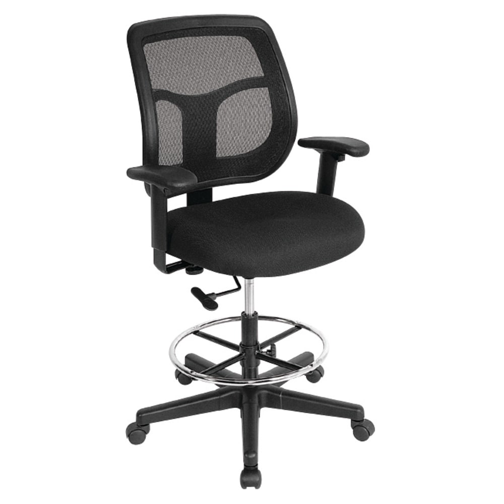 Eurotech Apollo Drafting Stool, Black MPN:DFT9800