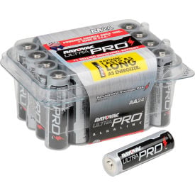 Rayovac Ultra Pro Alkaline AA Batteries ALAA-24PP - Pkg Qty 24