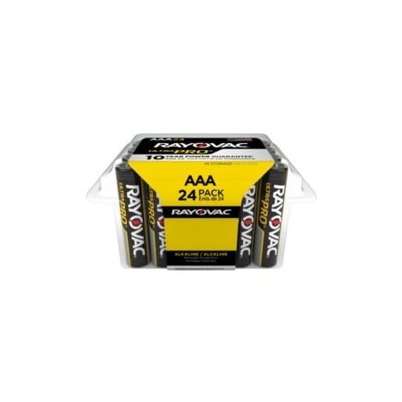 UltraPro AAA Alkaline Battery, 1.5VDC, PK24 MPN:ALAAA24PP