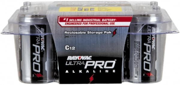 Standard Battery: Size C, Alkaline MPN:ALC-12PP