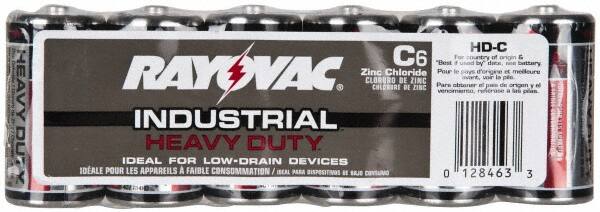 Batteries, Rechargeable: Disposable , Type: Standard , Battery Size: C , Battery Chemistry: Alkaline , Voltage: 1.5V  MPN:HD-C