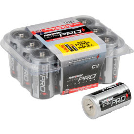 Rayovac Ultra Pro Alkaline C Batteries ALC-12PP - Pkg Qty 12