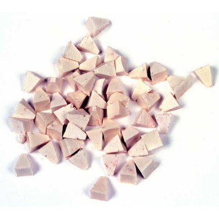 Plastic Media, Pyramid, Lt. Green, 1/4