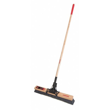 Push Broom, Smooth Surface, Assembled, 24