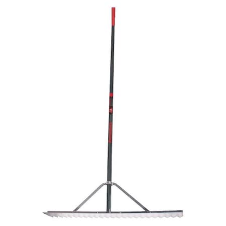 36 in Asphalt Lute, 24 Tines, 82 in L Aluminum Handle MPN:63133GR