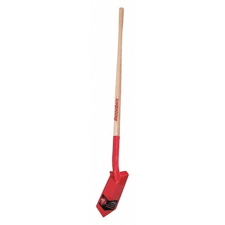 Trenching Shovel, Steel Blade, 48 in L Hard Wood Handle MPN:47025