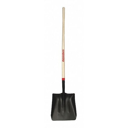 No. 2 14 ga Scoop Shovel, Steel Blade, 48 in L, Wood Handle MPN:54246GR
