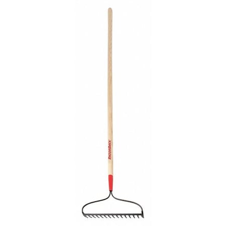 Bow Rake, 15 Tines, 66 in L Hardwood Handle MPN:63141