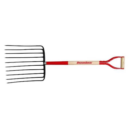 Ensilage Fork, D-Grip Handle, 30in.LHandle MPN:76125GR