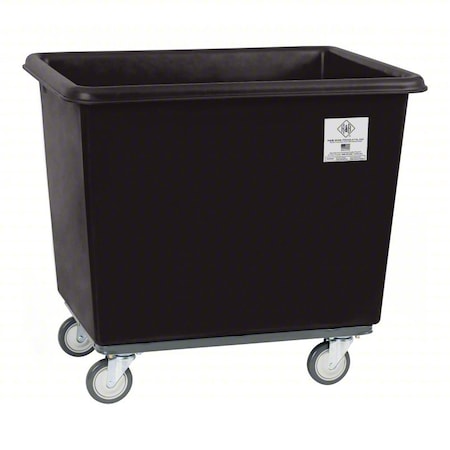 CubeTrucks, 38in, 253/4in, Black, 375lb MPN:4610BLK