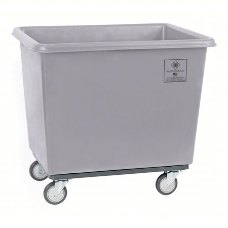 CubeTrucks, 38in, 253/4in, Gray, 375lb MPN:4610G-2+2