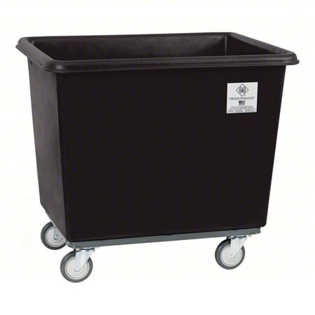 CubeTrucks, 381/4in, 28in, Black, 425lb MPN:4612BLK-2+2