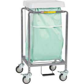 R&B Wire Single Leakproof Hamper Steel Green 682G