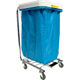 R&B Wire Reusable Antimicrobial Hamper Bag Blue 641B