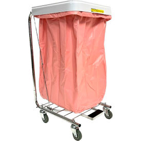 R&B Wire Reusable Antimicrobial Hamper Bag Mauve 641M