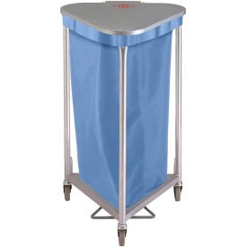 R&B Wire Triangular Nylon Hamper Bag for 669 Series Light Blue 669/NYLTB