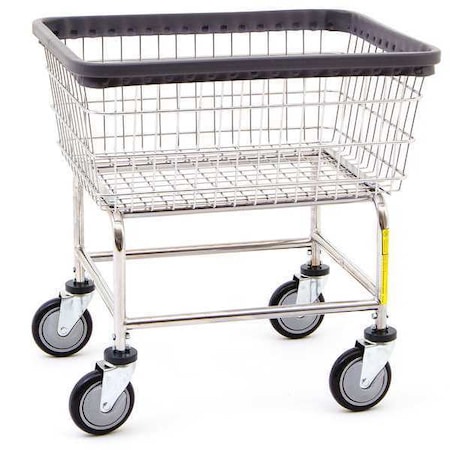 Wire Utility Cart, 2 Bushel, Chrome MPN:100CDC