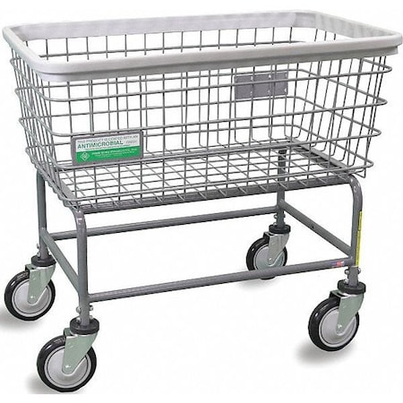 Antimicrobial Wire Utility Cart, 4.5 Bushel MPN:200F/ANTI