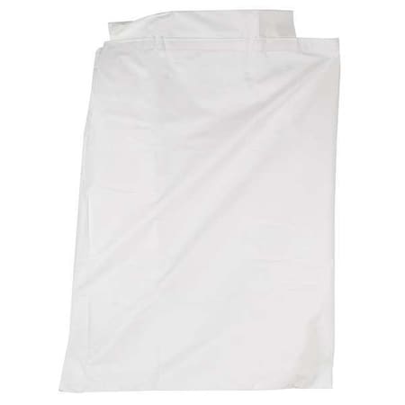 Open Top, Steel, Hamper Bag, White MPN:670RW