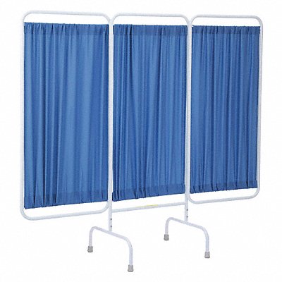 Privacy Screen 3 Panel 67inH Blue MPN:PSS-3/AM/BF