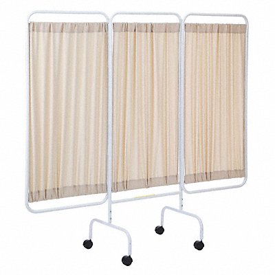 Privacy Screen 3 Panel 69inH Beige MPN:PSS-3C/AM/BGF