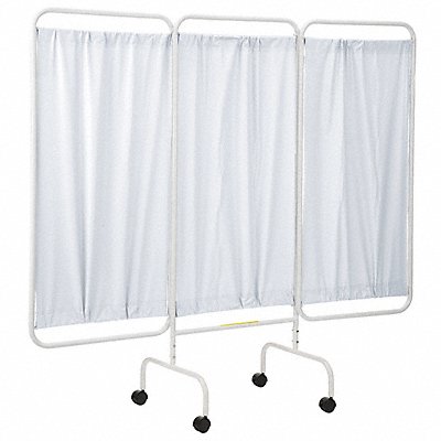 Privacy Screen 3 Panels White MPN:PSS-3CUS